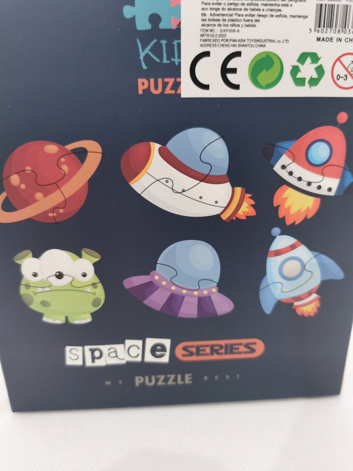 Kids Puzzle Space Series 6 in a Box