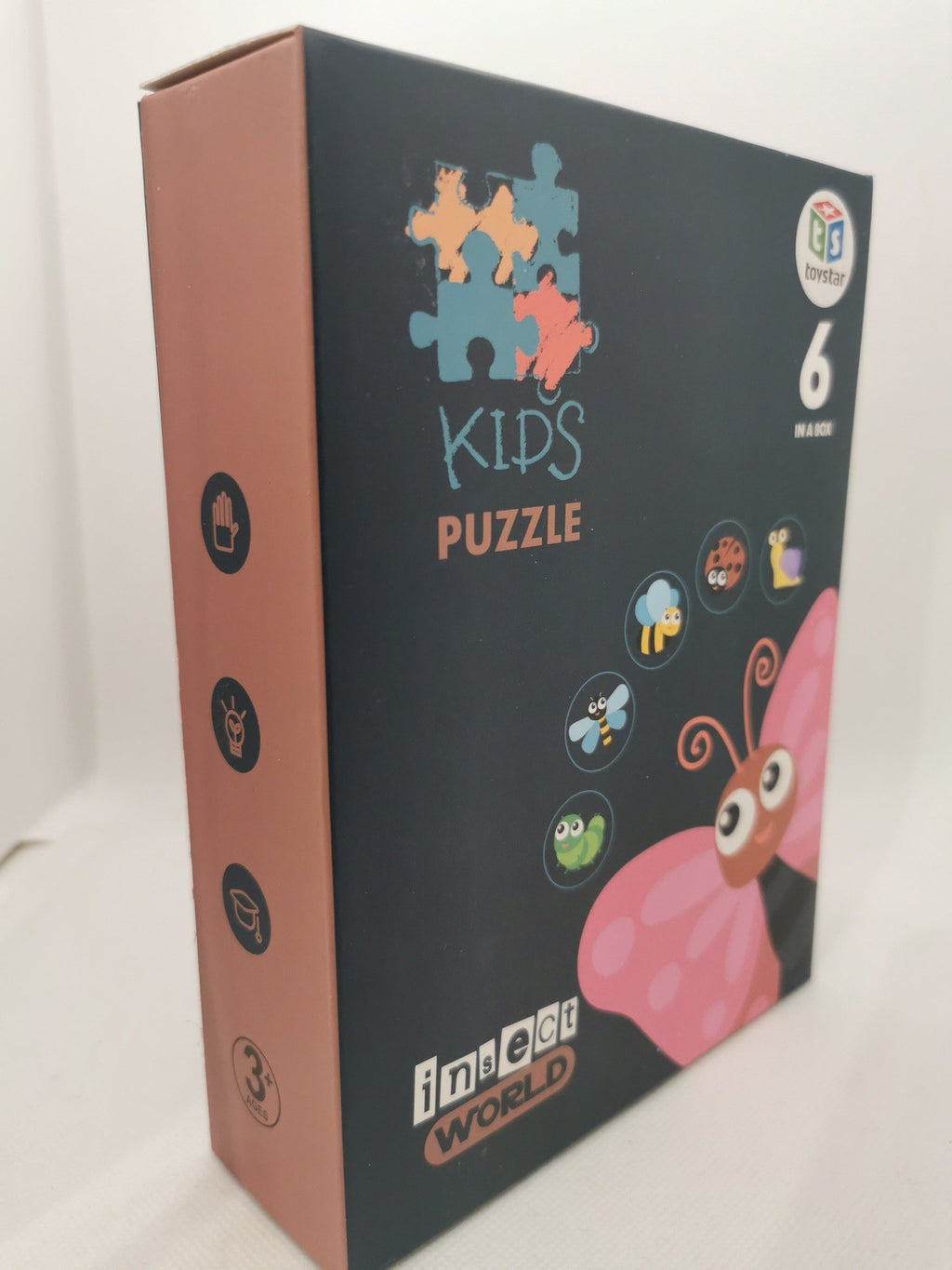 Kids Puzzle insects World 6 in a Box