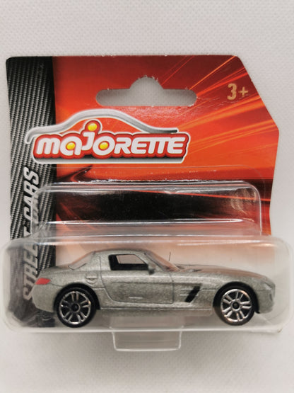 Majorette Mercedes SLS Silver Street Cars