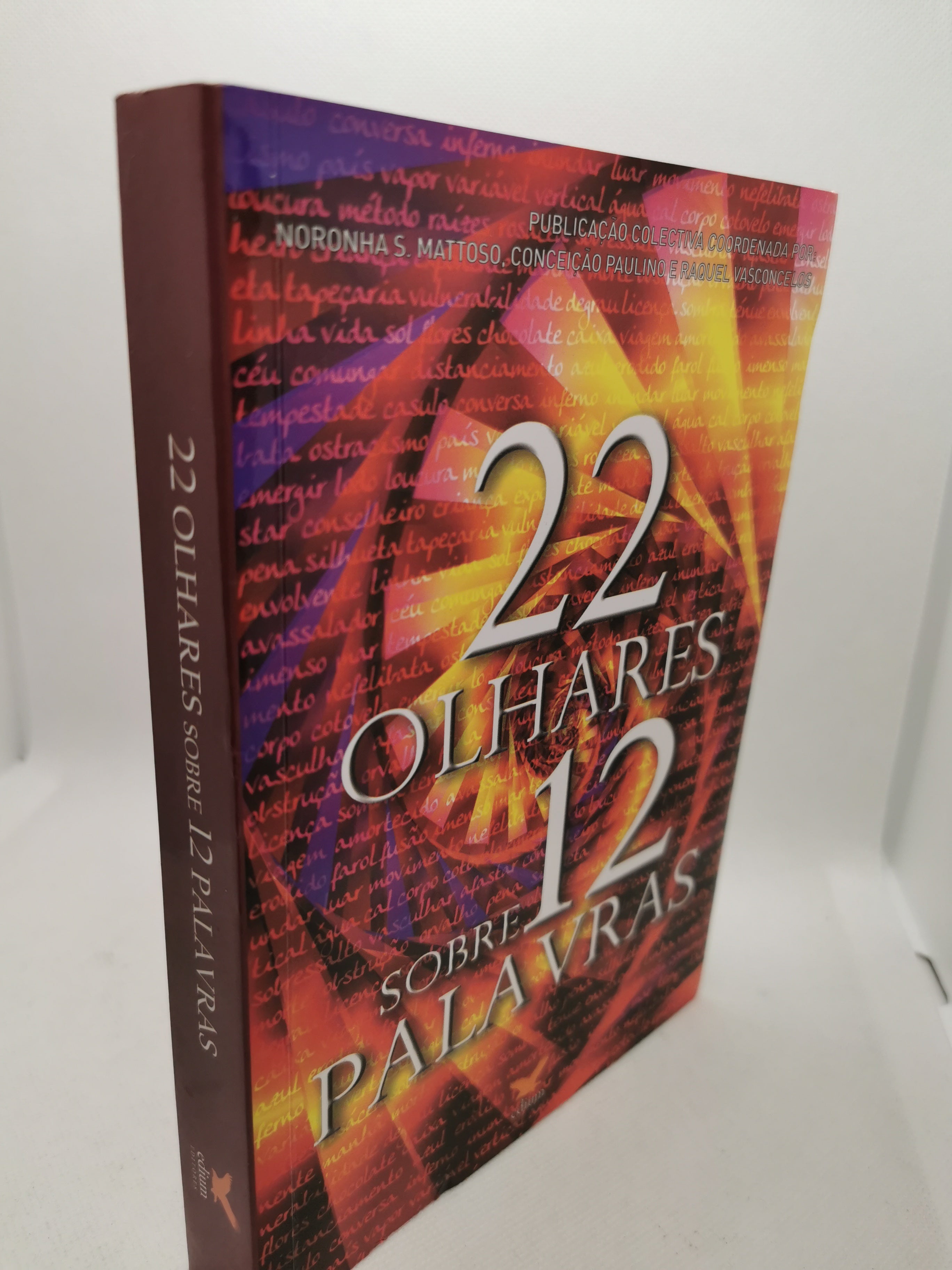 Livro 22 Olhares sobre 12 Palavras - USADO