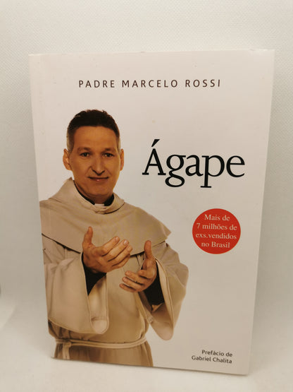 Livro Ágape de Padre Marcelo Rossi - USADO
