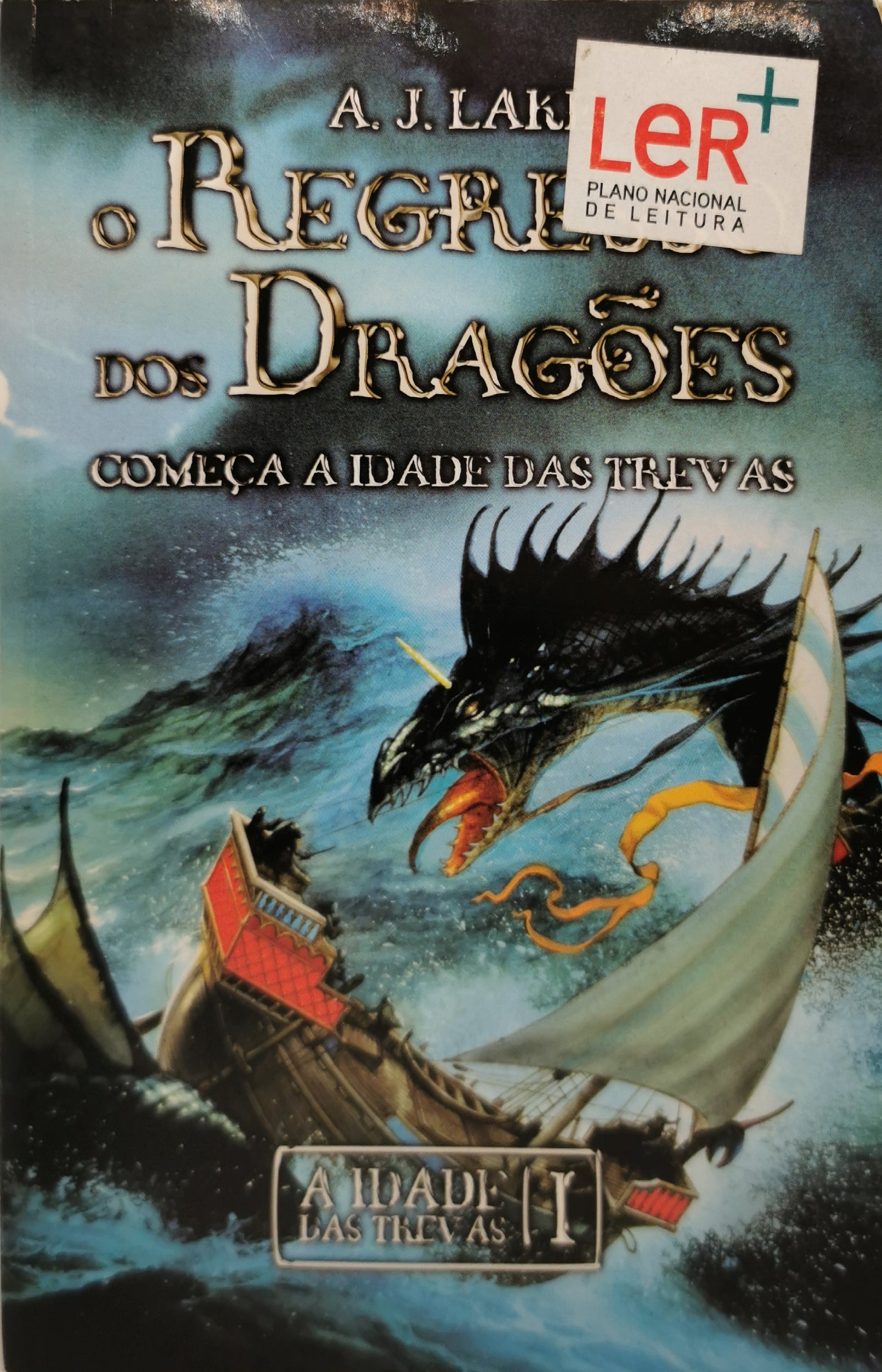 Livro O Regresso do Dragões LAKE, A J - USADO