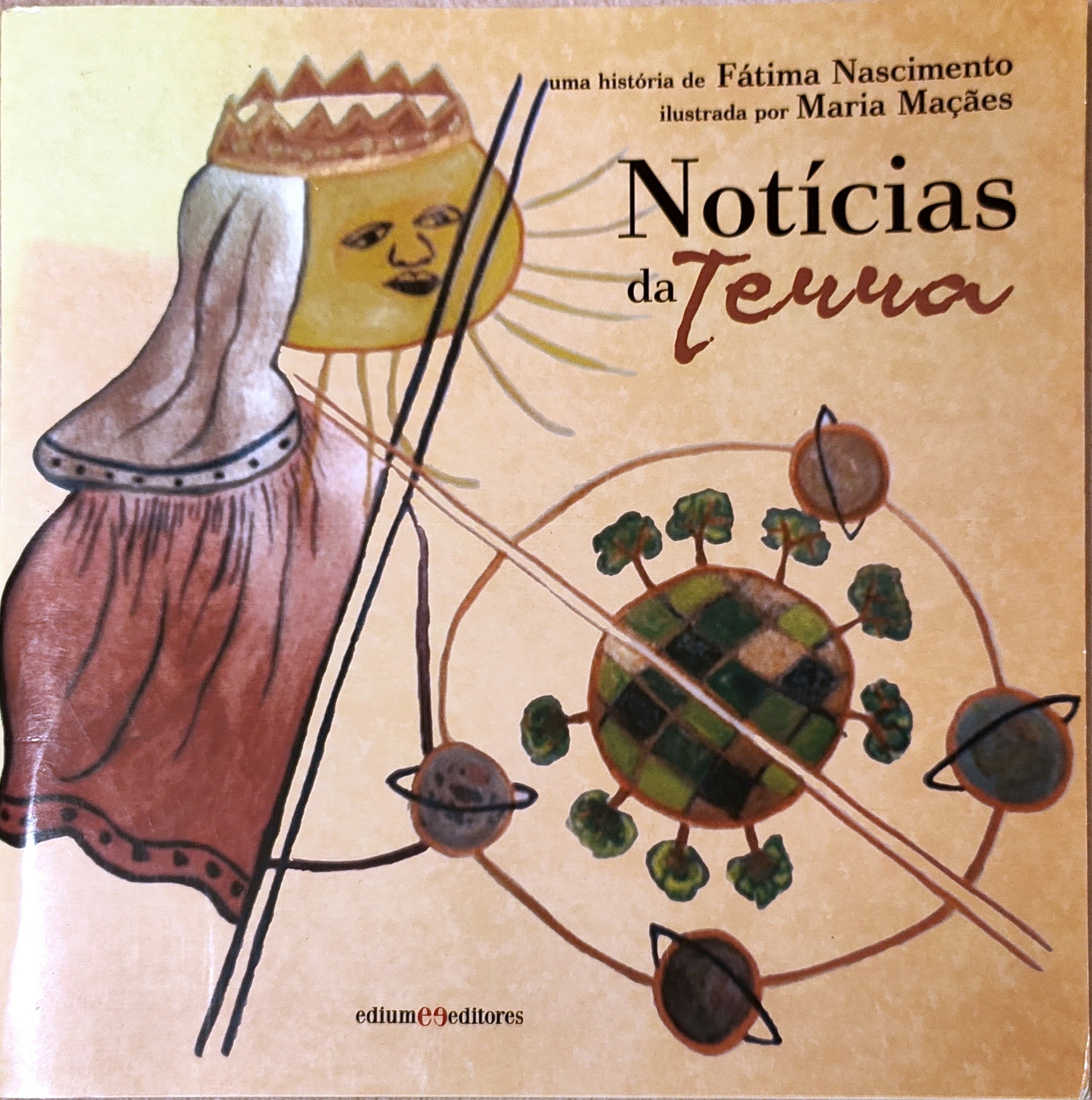 LIVRO Notícias da Terra de Fátima Nascimento - USADO