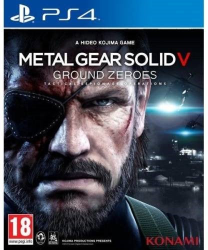 PS4 METAL GEAR SOLID V GROUND ZEROES - USADO