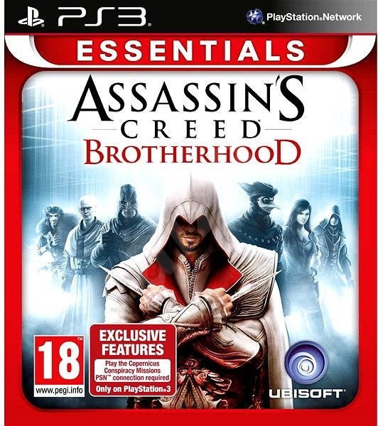 PS3 ASSASSINS CREED BROTHERHOOD ESSENTIALS USADO