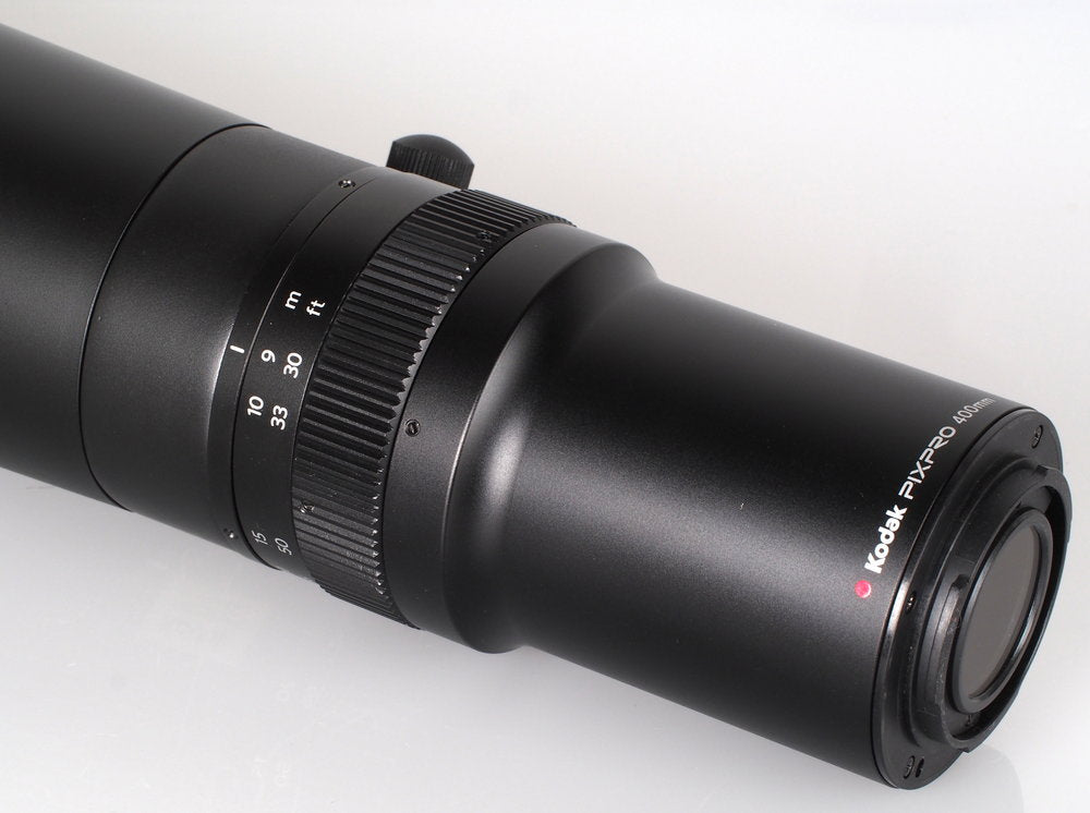 Lente Kodak Fieldscope Lens 400mm F6.7 Micro 3/4 + Saco de transporte - USADO Grade A