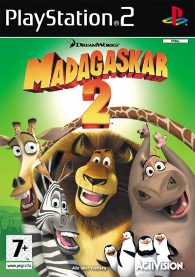 PS2 Madagascar Escape 2 Africa - USADO