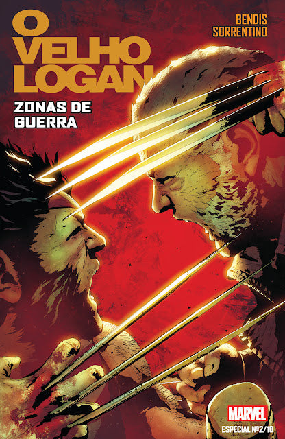 LIVRO BD MARVEL O velho Logan zonas de guerra #2 - NOVO