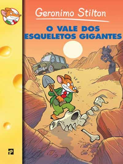 LIVRO Vale dos Esqueletos Gigantes de Geronimo Stilton #31 - USADO