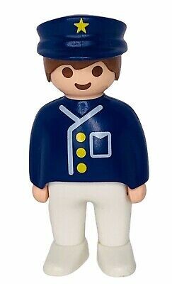 Playmobil 123 1990 Geobra Police Officer - USADO