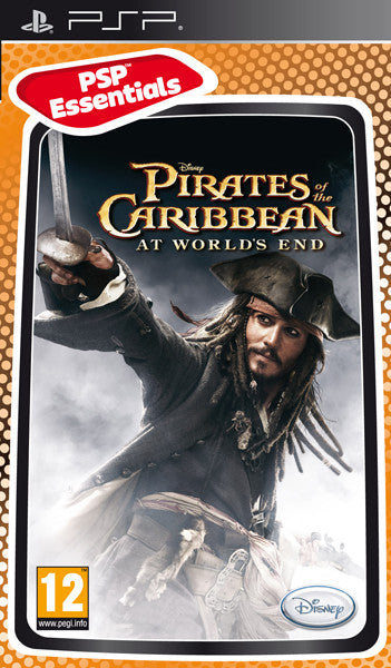 PSP Pirates of the Caribbean At Worlds End ESSENTIALS - USADO