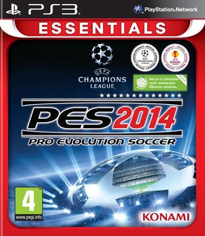 PS3 PES 2014 PRO EVOLUTION SOCCER - USADO