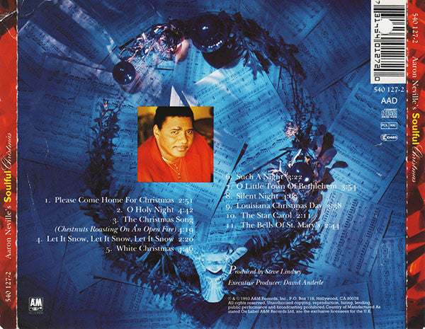 CD Aaron Neville ‎– Aaron Neville's Soulful Christmas - USADO