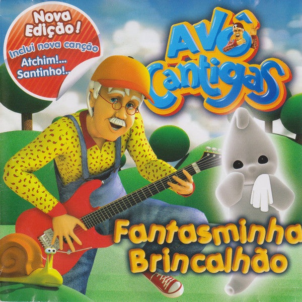 CD Avô Cantigas ‎– Fantasminha Brincalhão - USADO