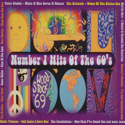 CD Various ‎– Number 1 Hits Of The 60's - NOVO