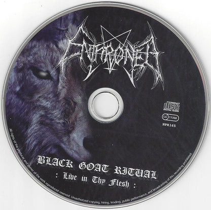CD Enthroned – Black Goat Ritual Live In Thy Flesh - USADO