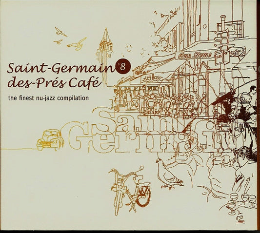 CD Various ‎– Saint-Germain-Des-Prés Café V. 8 - USADO