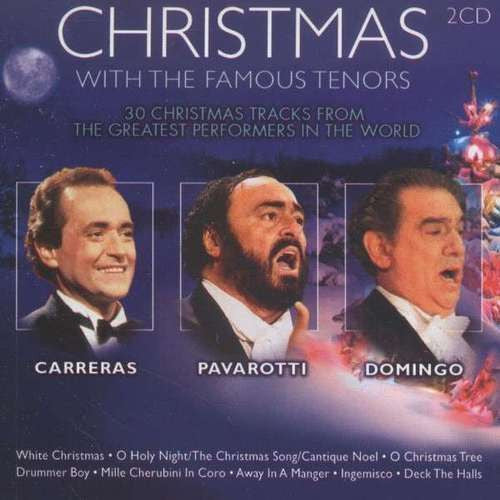 CD Carreras* . Pavarotti* . Domingo* ‎– Christmas with The Famous Tenors - NOVO