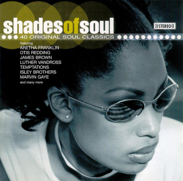 CD Various – Shades Of Soul - 40 Original Soul Classics 2CD - USADO