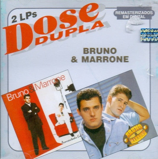 CD Bruno & Marrone – 2 LPs Dose Dupla - USADO