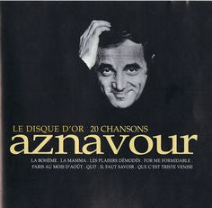 CD Charles Aznavour – Le Disque D'or - USADO