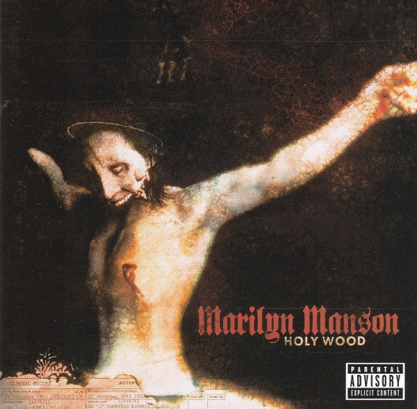 CD Marilyn Manson ‎– Holy Wood In The Shadow Of The Valley Of Death - USADO
