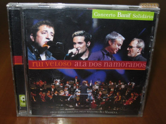 CD Various ‎–RUI VELOSO E ALA DOS NAMORADOS Concerto BANIF Solidário - USADO