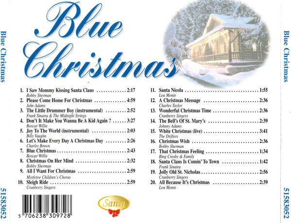 CD Various – Blue Christmas - 20 Beautiful Christmas Songs - NOVO