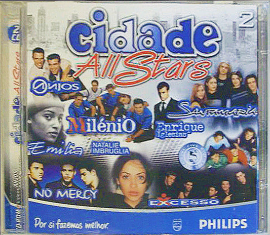 CD Various ‎– Cidade All Stars 2 2 CDS - USADO