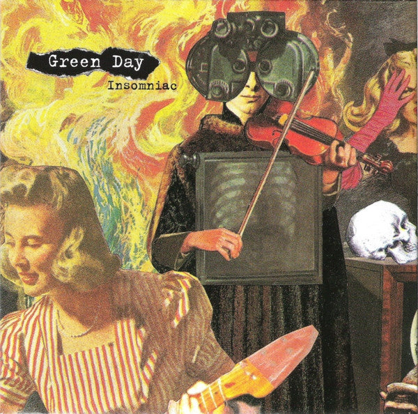 CD Green Day ‎– Insomniac - USADO