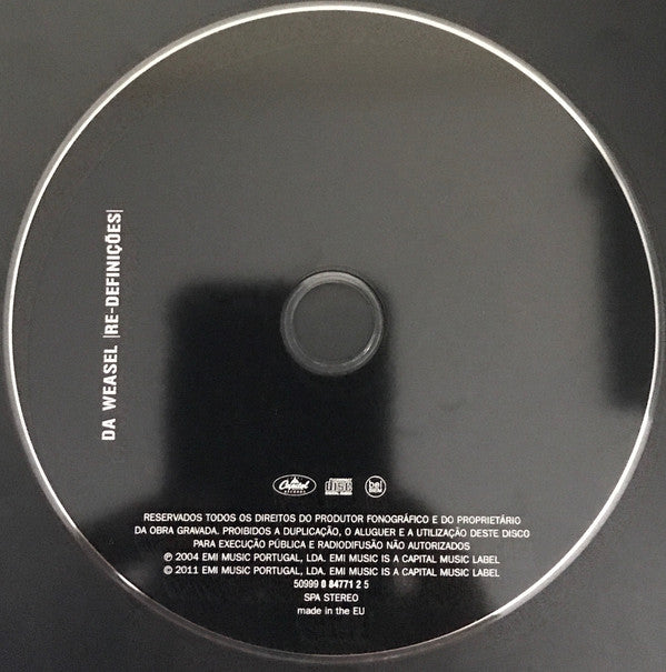 CD Da Weasel ‎– Re-Definições - USADO