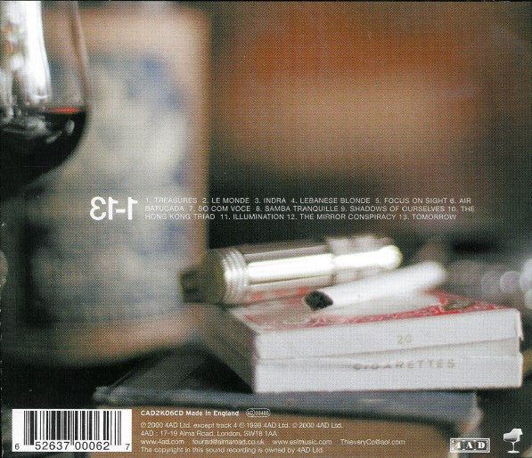CD Thievery Corporation ‎– The Mirror Conspiracy - USADO