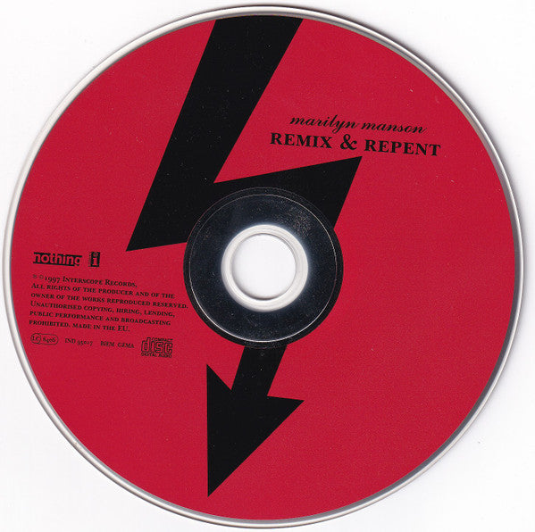 CD Marilyn Manson ‎– Remix & Repent DigiPack - USADO