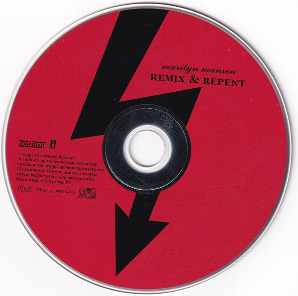 CD Marilyn Manson ‎– Remix & Repent DigiPack - USADO