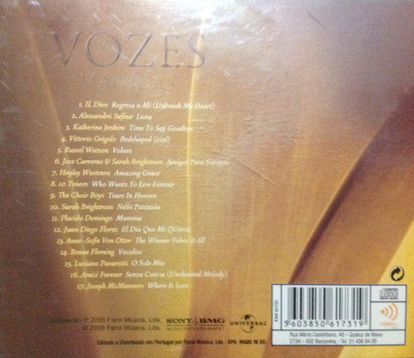 CD Various – Vozes Mágicas - USADO