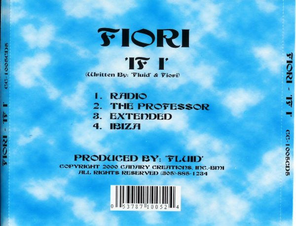 CD Fiori – If I - NOVO