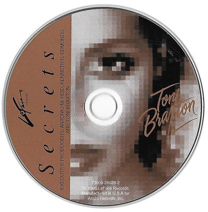 CD Toni Braxton ‎– Secrets - CD