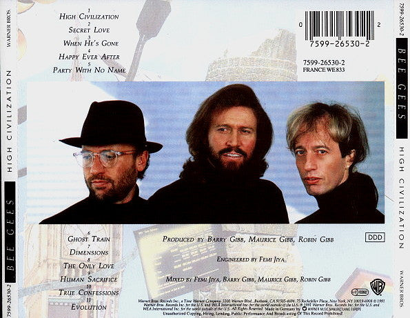 CD Bee Gees ‎– High Civilization - USADO