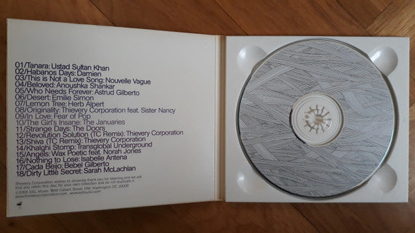 CD Thievery Corporation ‎– Versions - USADO
