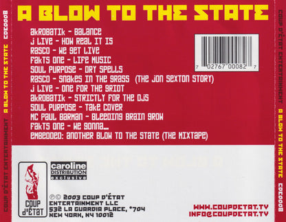 CD Various – A Blow To The State - NOVO