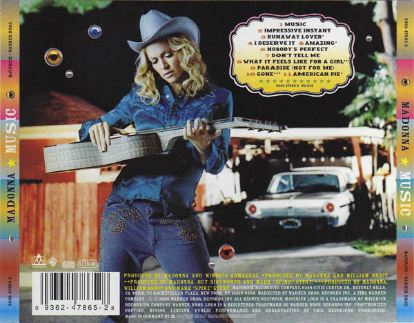 CD Madonna ‎– Music - USADO