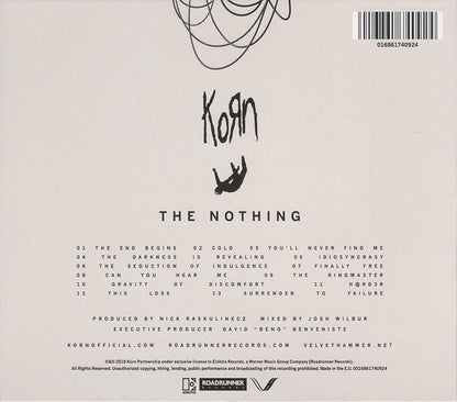 CD Korn ‎– The Nothing - USADO