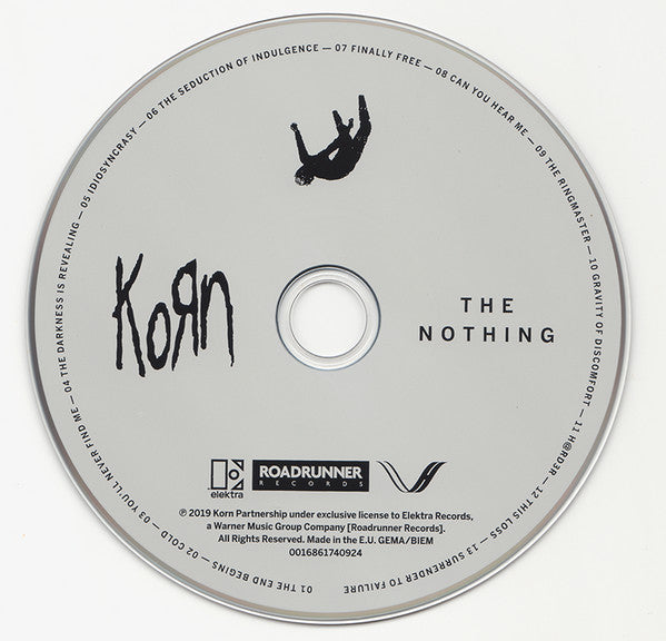 CD Korn ‎– The Nothing - USADO