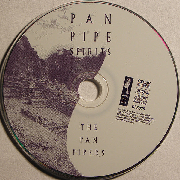 CD The Pan Pipers – Pan Pipe Spirits - USADO