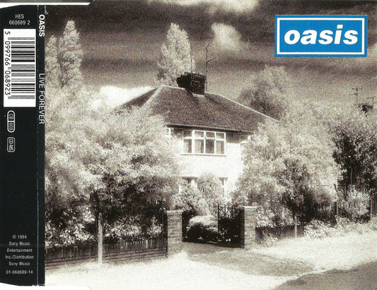 CD Oasis ‎– Live Forever - USADO