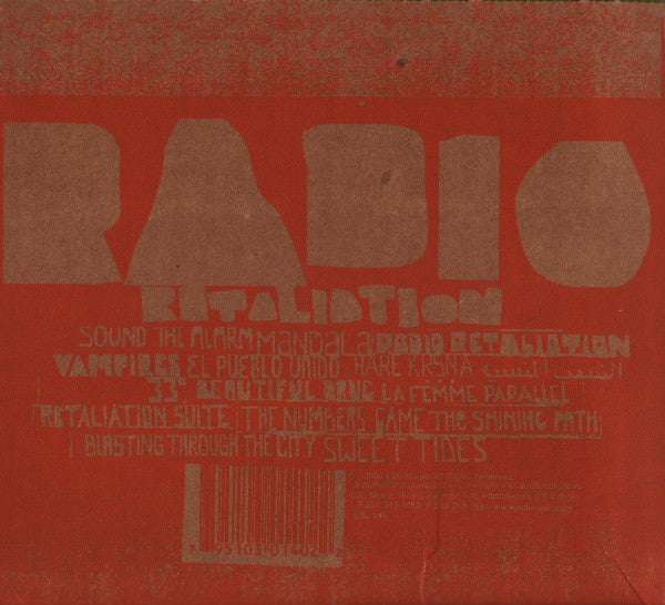 CD Thievery Corporation ‎– Radio Retaliation - USADO