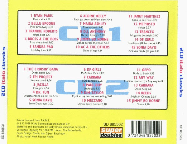 CD Various ‎– Italo Classics - NOVO