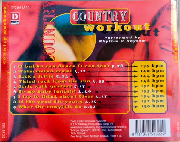CD Country Workout - USADO