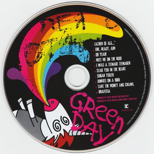 CD Green Day ‎– Father of All... - USADO