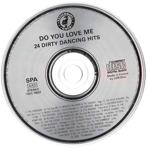 CD Various ‎– Do You Love Me 24 Dirty Dancing Hits - USADO